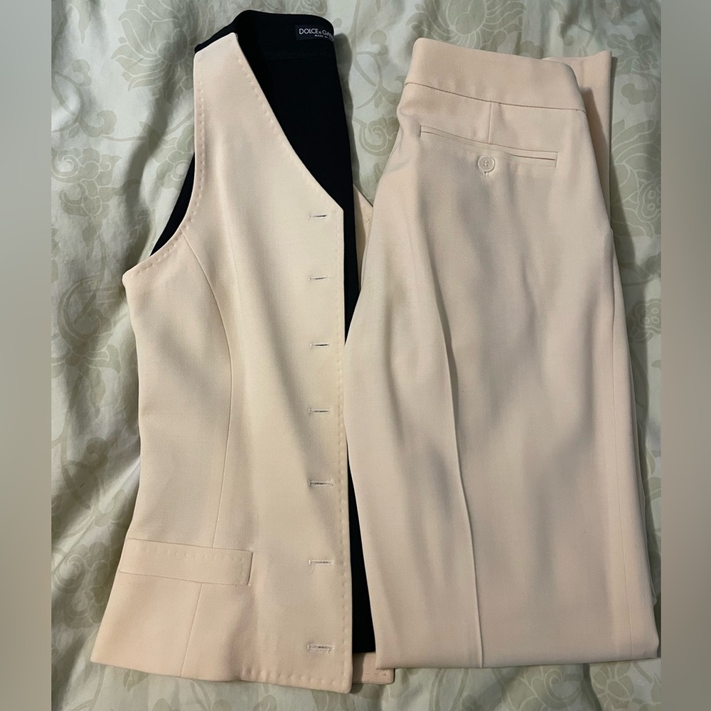Cream Dolce Pantsuit